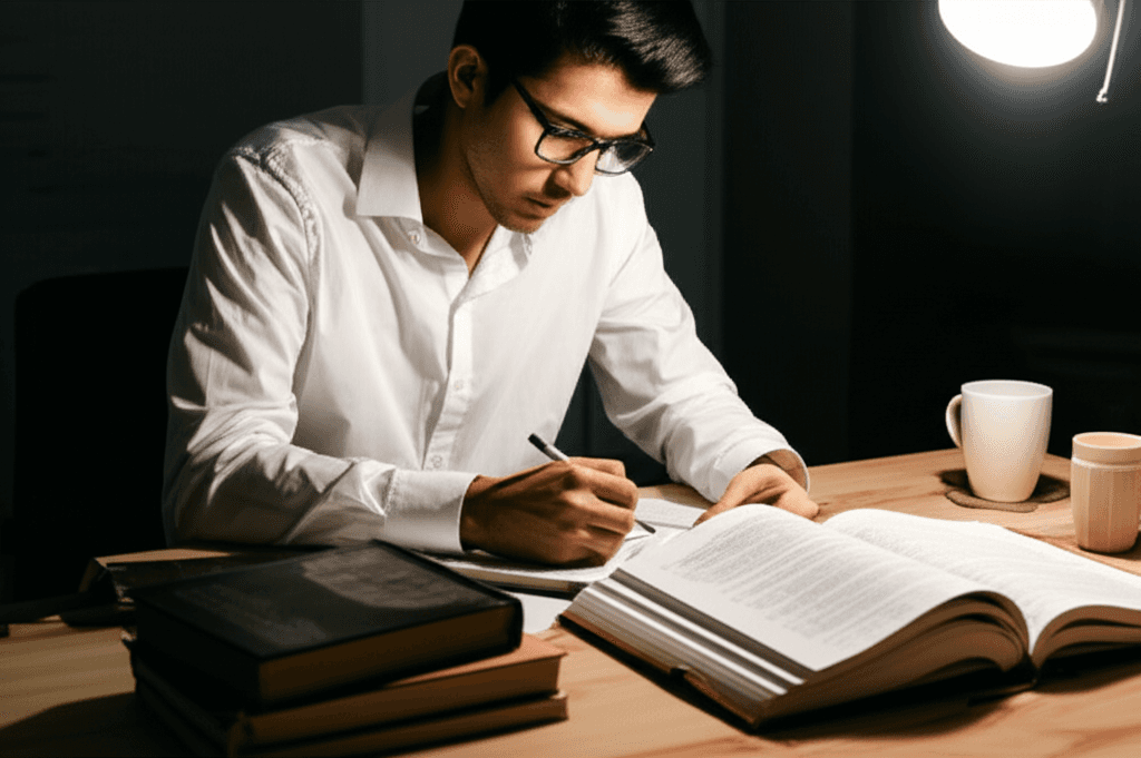 man smiling to the camera