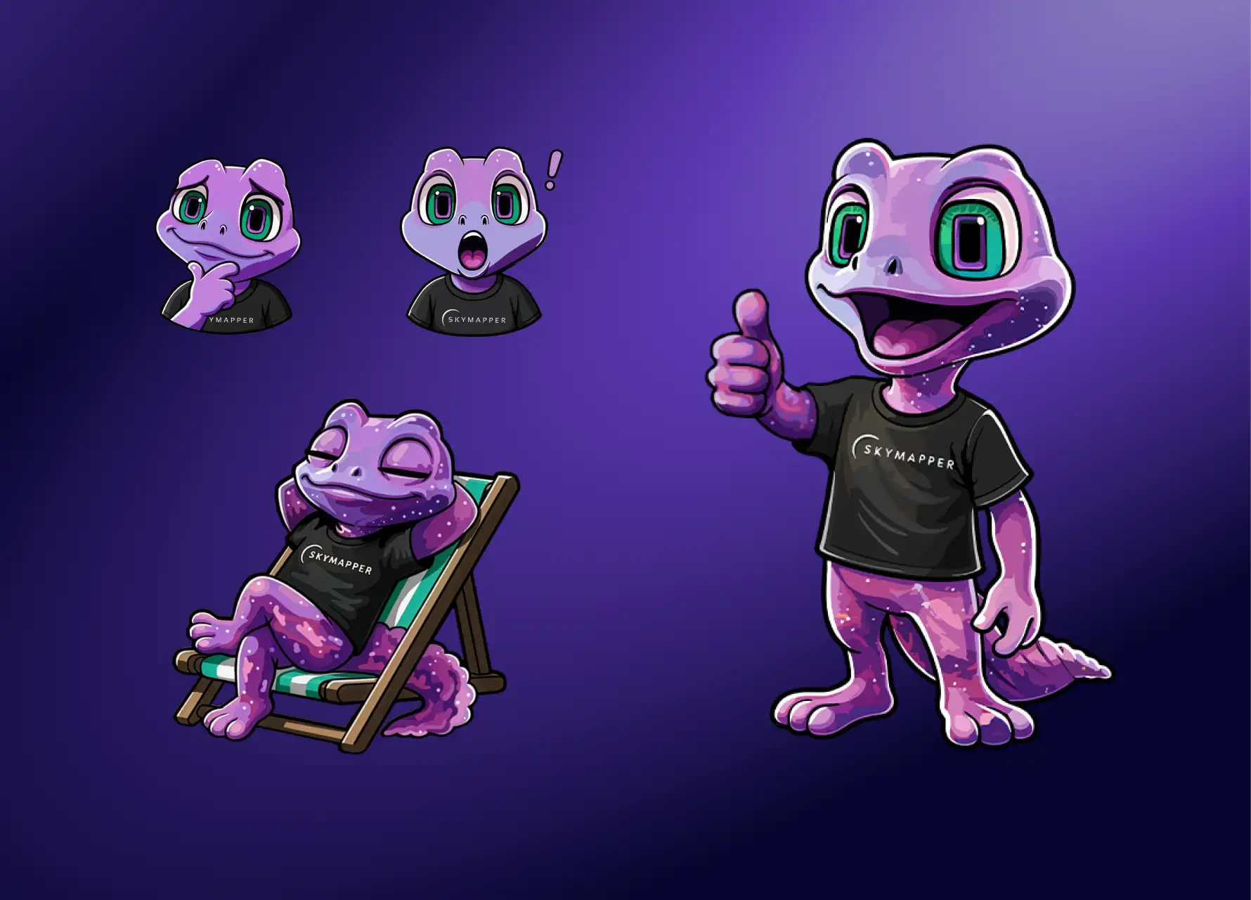 Kosmo mascot artwork