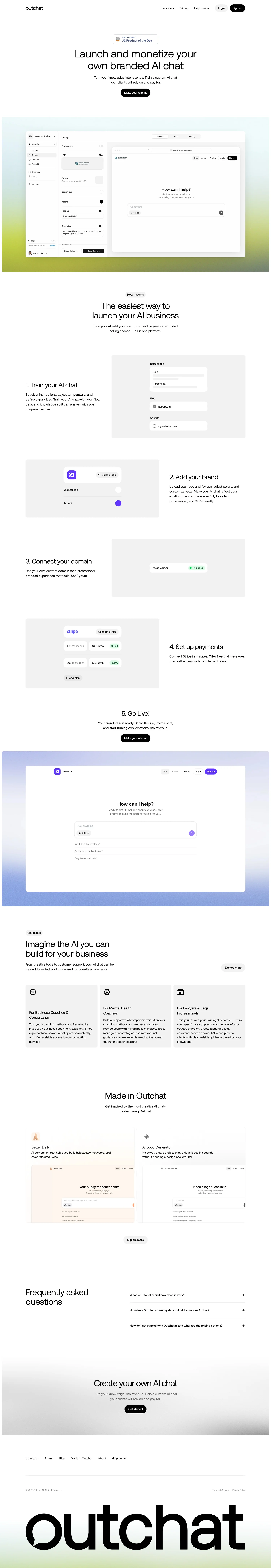Outchat is an AI-powered communication platform that enables seamless and efficient conversations across various channels.