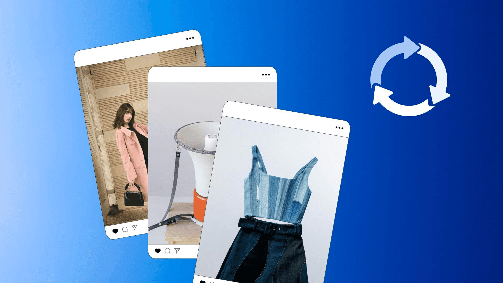 Social media feed updating with content - Repurposing Content for Social Media