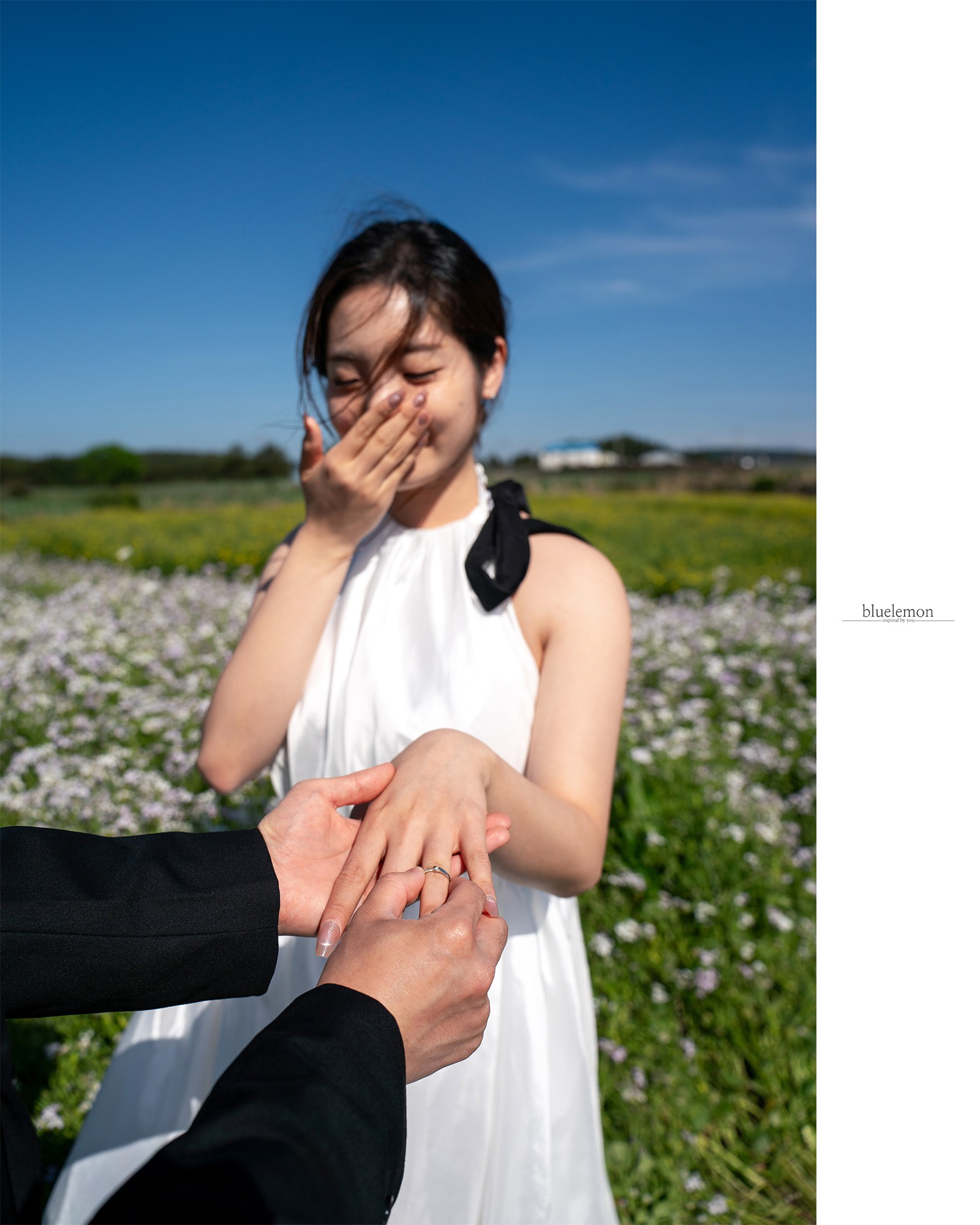 [필름커넥트] 제주 들판웨딩스냅 후기 | 작가추천 블루레몬스냅