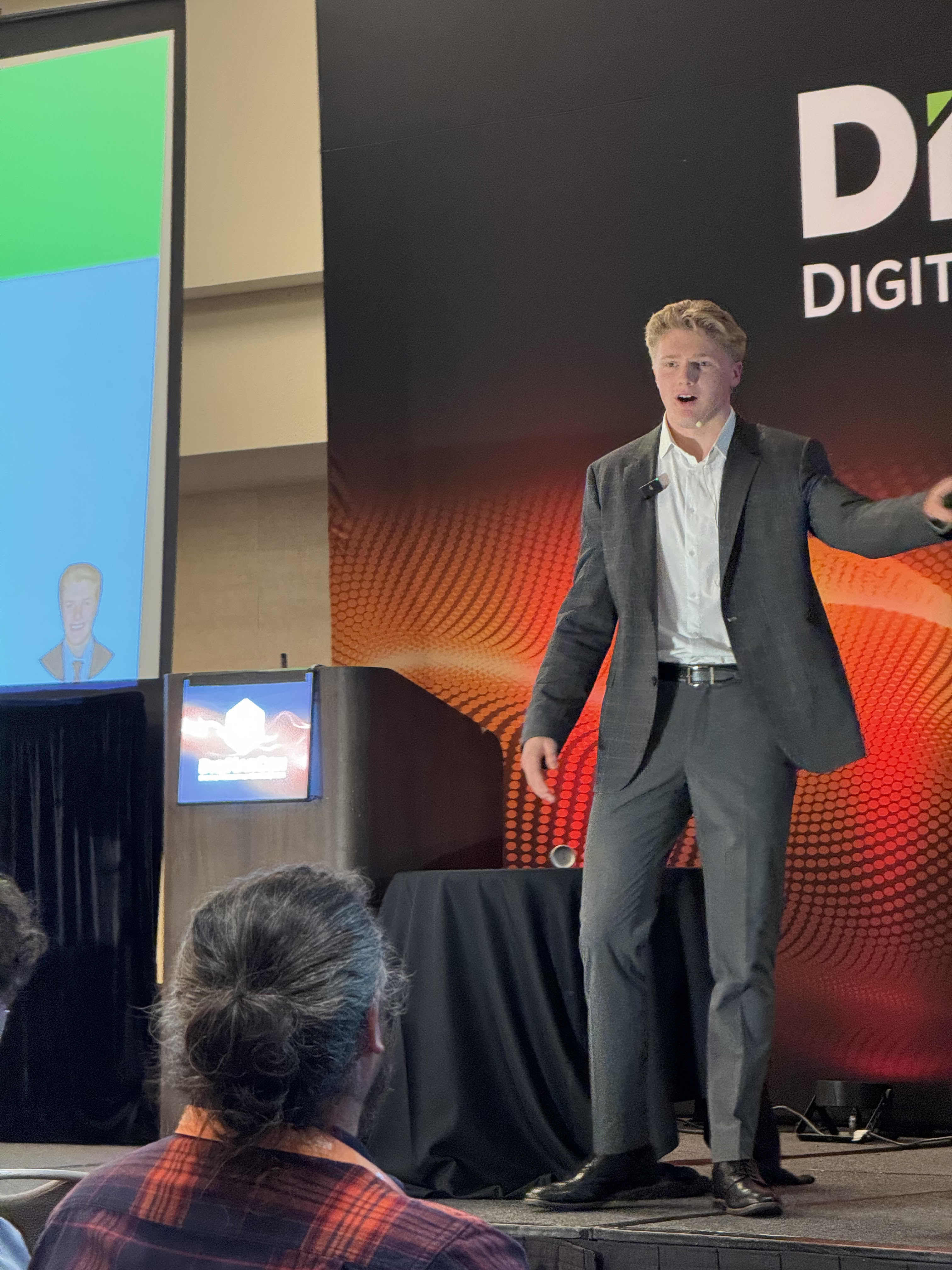 Danny Leibrandt speaking at Digimarcon
