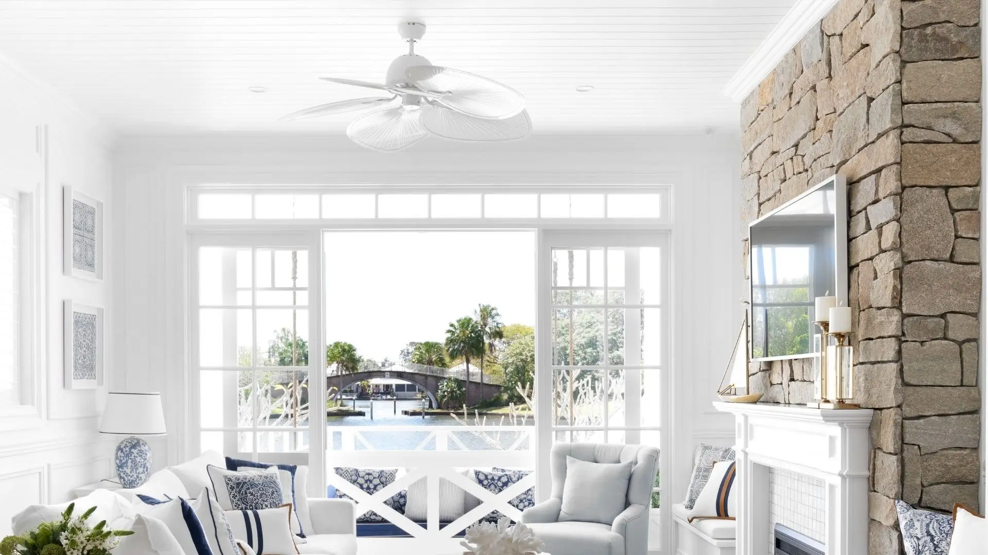 High ceilings in this living area designed by Invilla Architecture