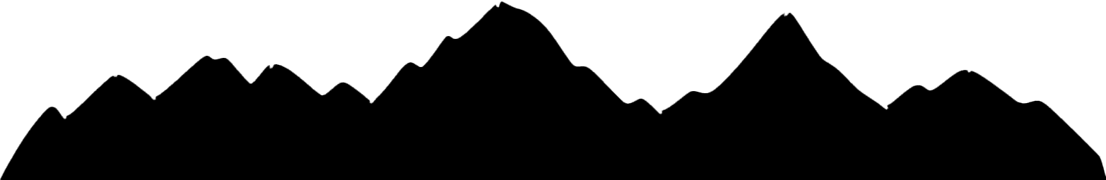 Silhouette de montagnes