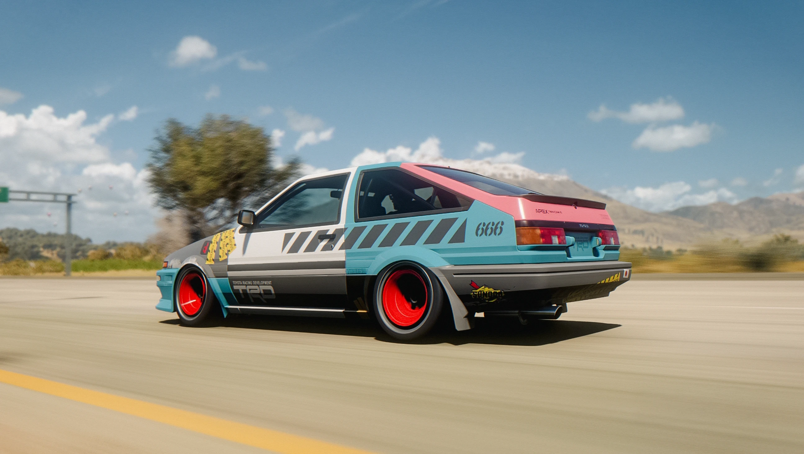 Toyota Sprinter Trueno GT Apex 1985 - Missile