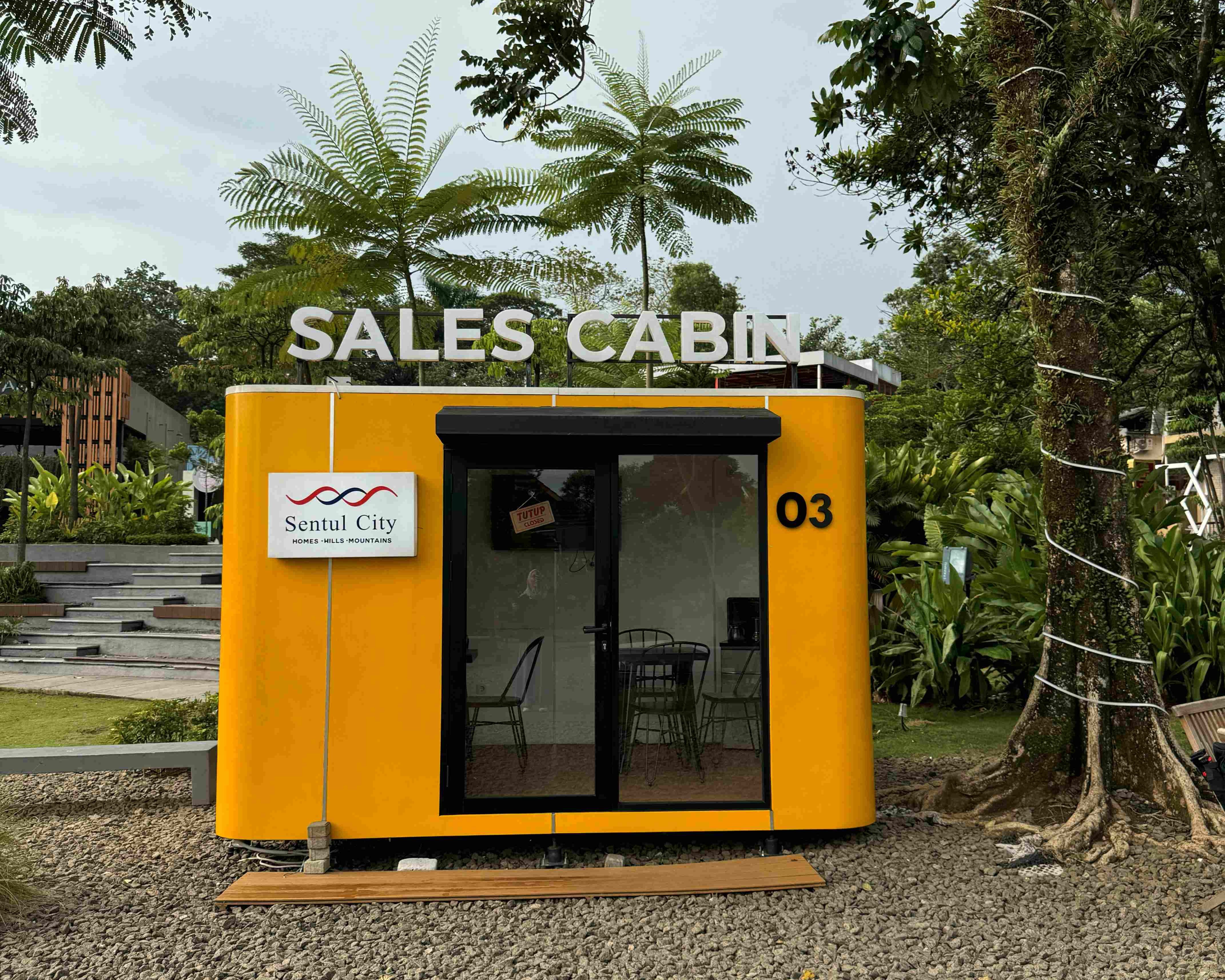 Sentul Sales Cabin by AMODA