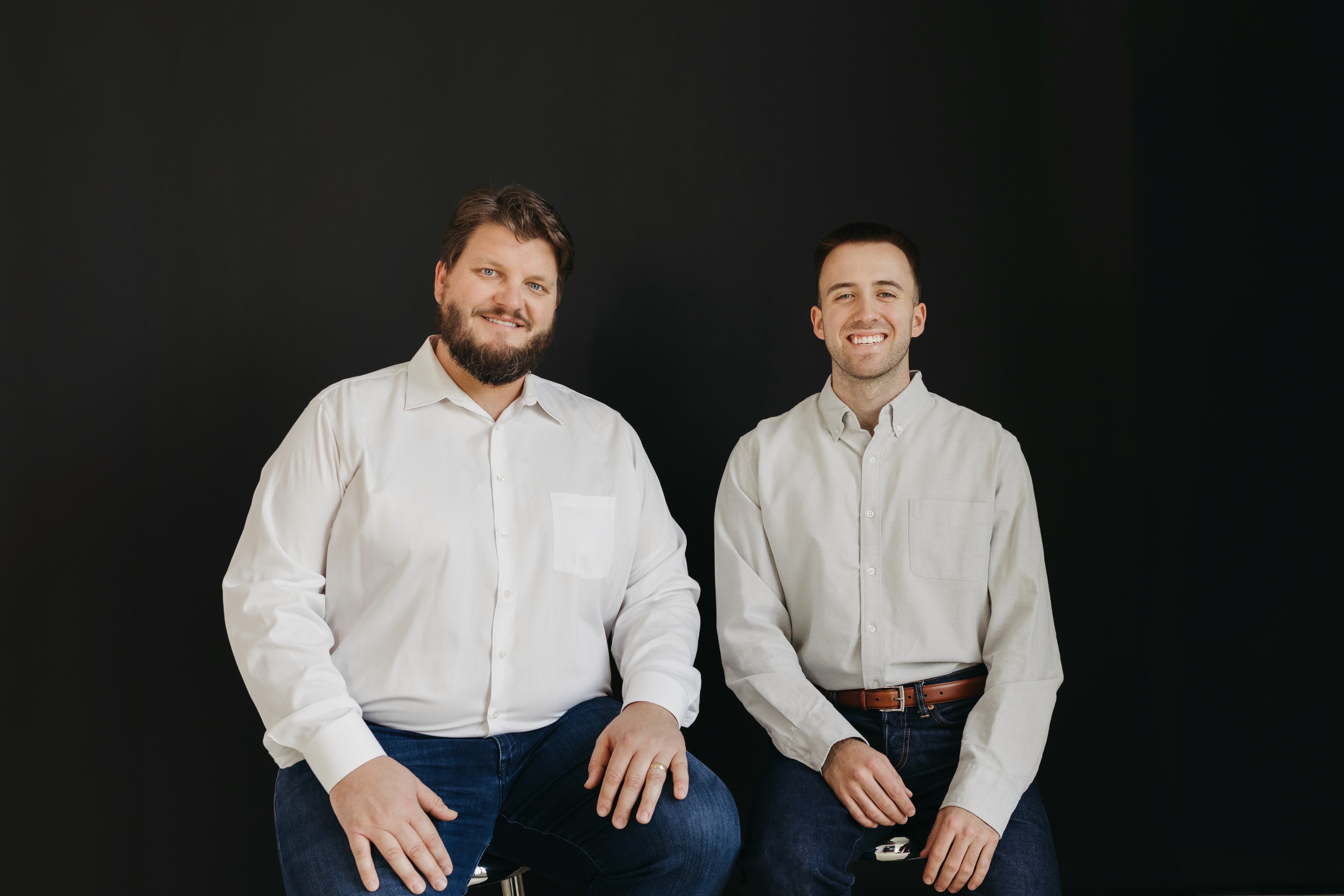 Sam Gray and Tim Schmid, founders of Cardinal Property Management in Nashville, TN, specializing in luxury property management and real estate services