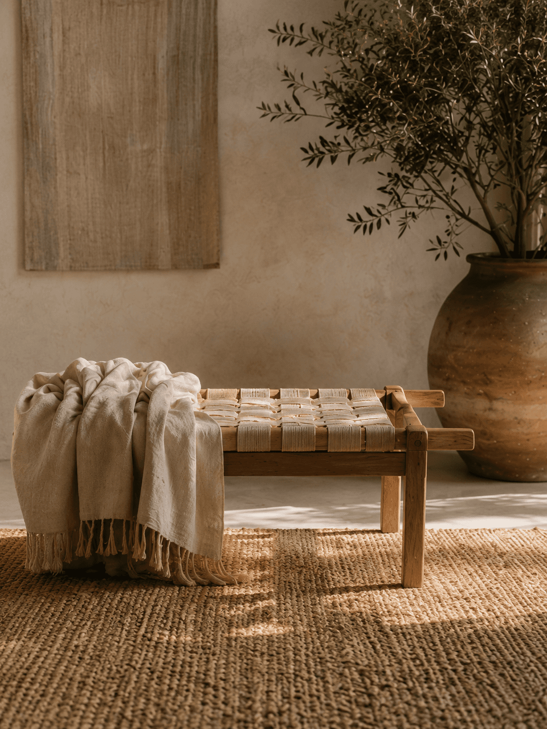 Earthy serenity in natural light