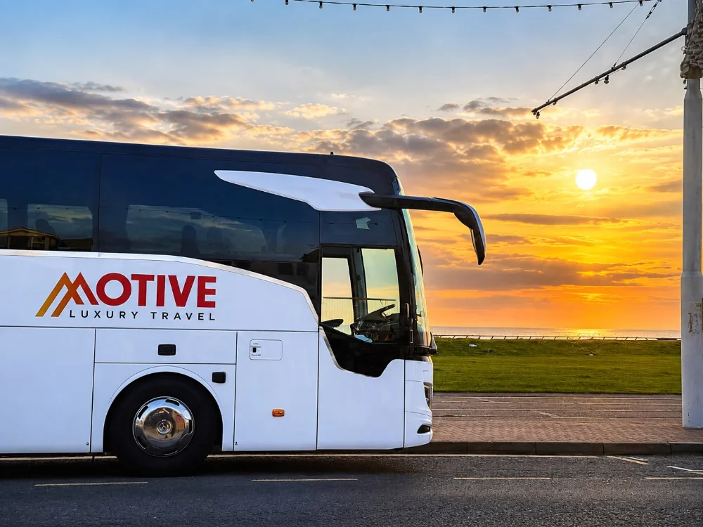 Luxury minibus and coach for premium chauffeur transport services.