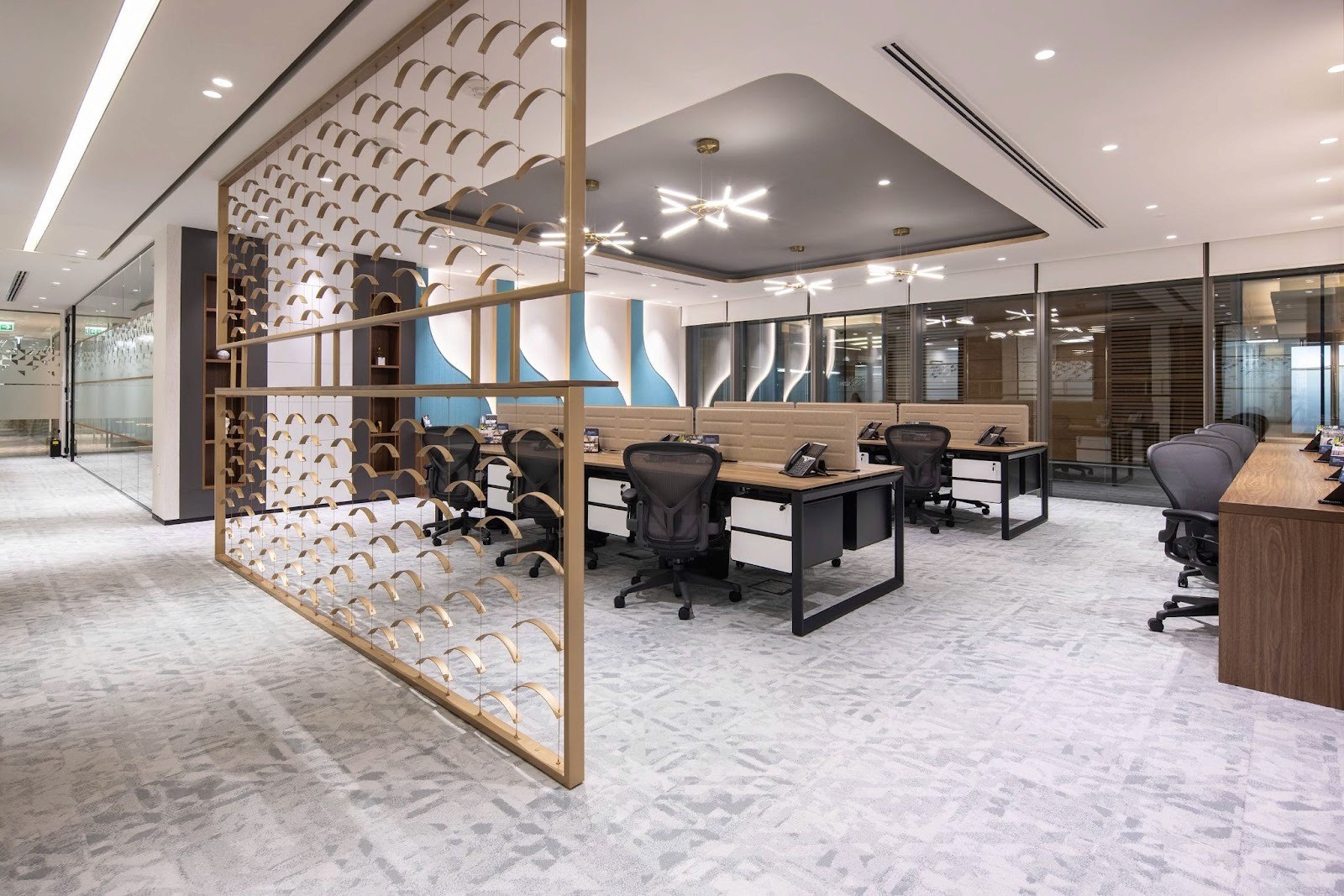 A premium serviced office at TEC Dubai.