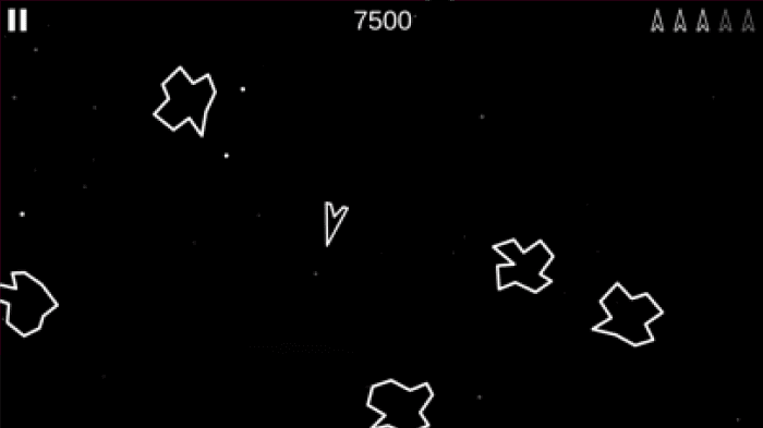 Asteroids Retro Screenshot 04