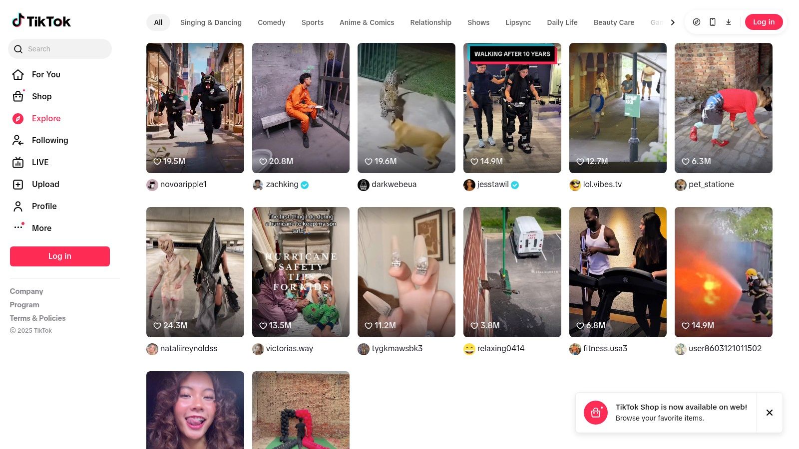 TikTok (web scheduler for Business/Creator accounts)
