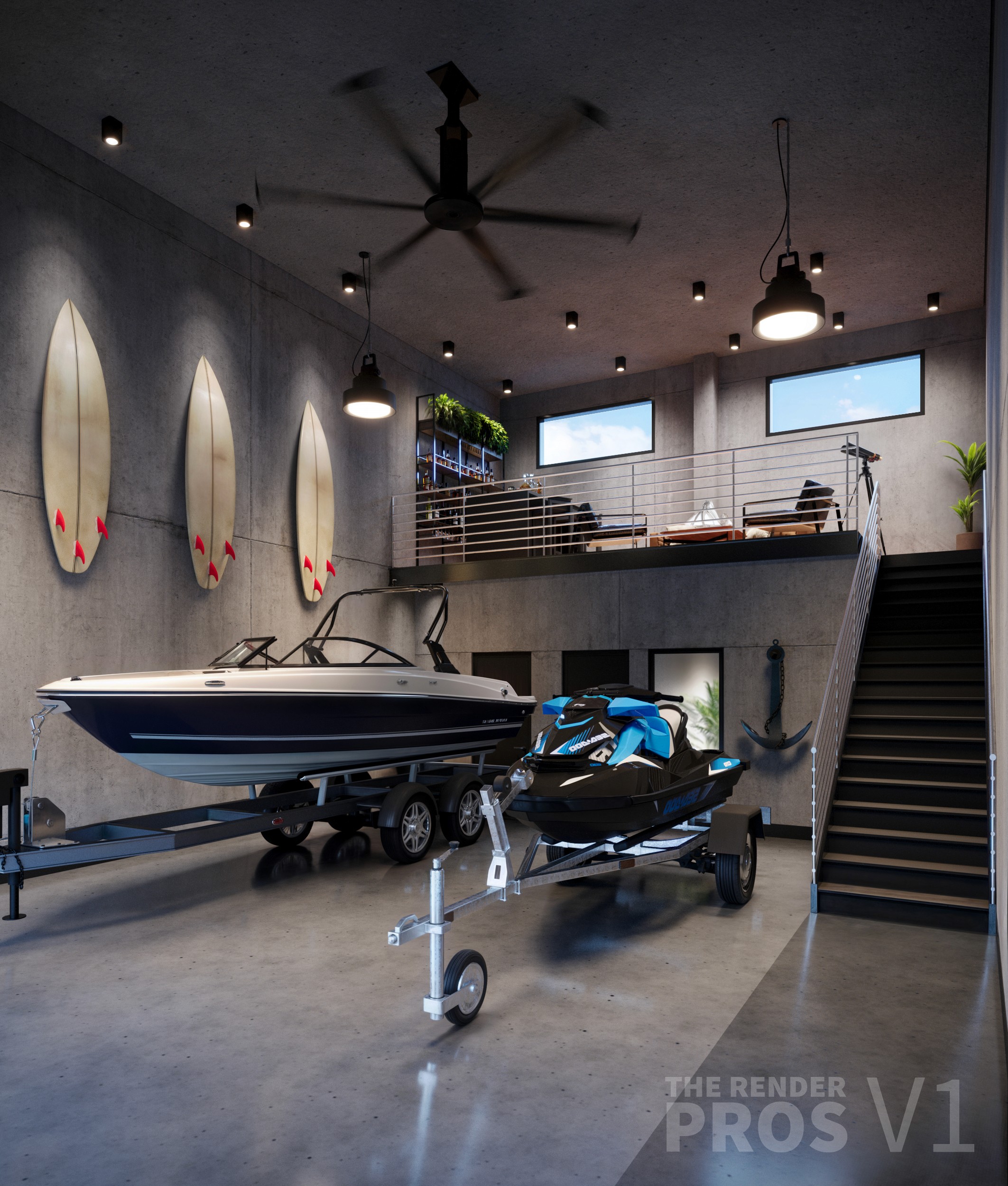 Collection of luxury sports cars displayed in modern rental showroom