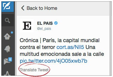 Bing Translator Twitter TweetDeck