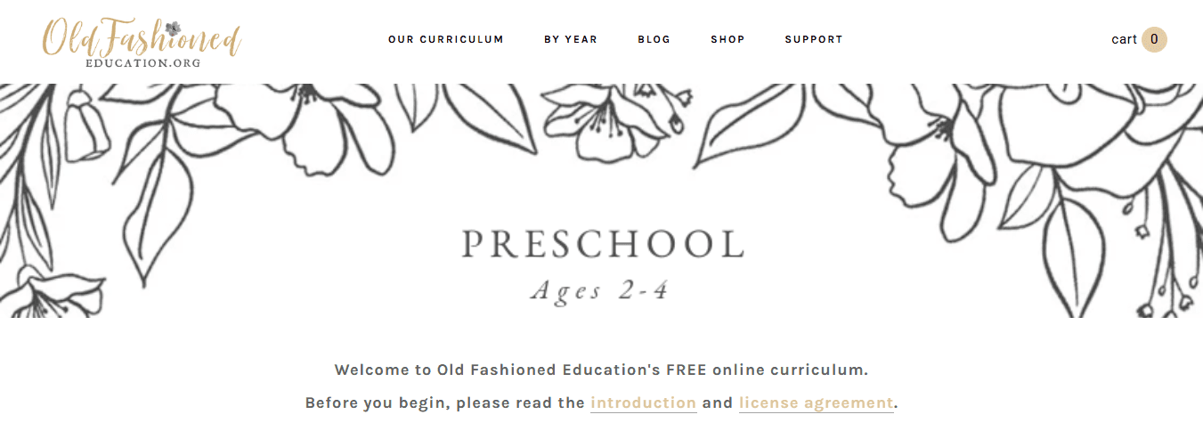 Old Fashioned Education Preschool