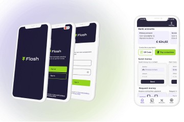 Flash montenegrin strat-up payment app mvp redesign