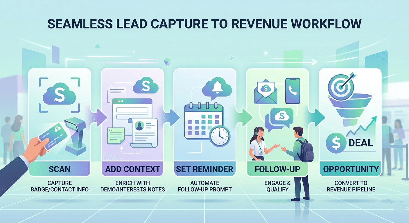 Using Habsy Platform for Lead capture to follow-up workflow for improving event ROI