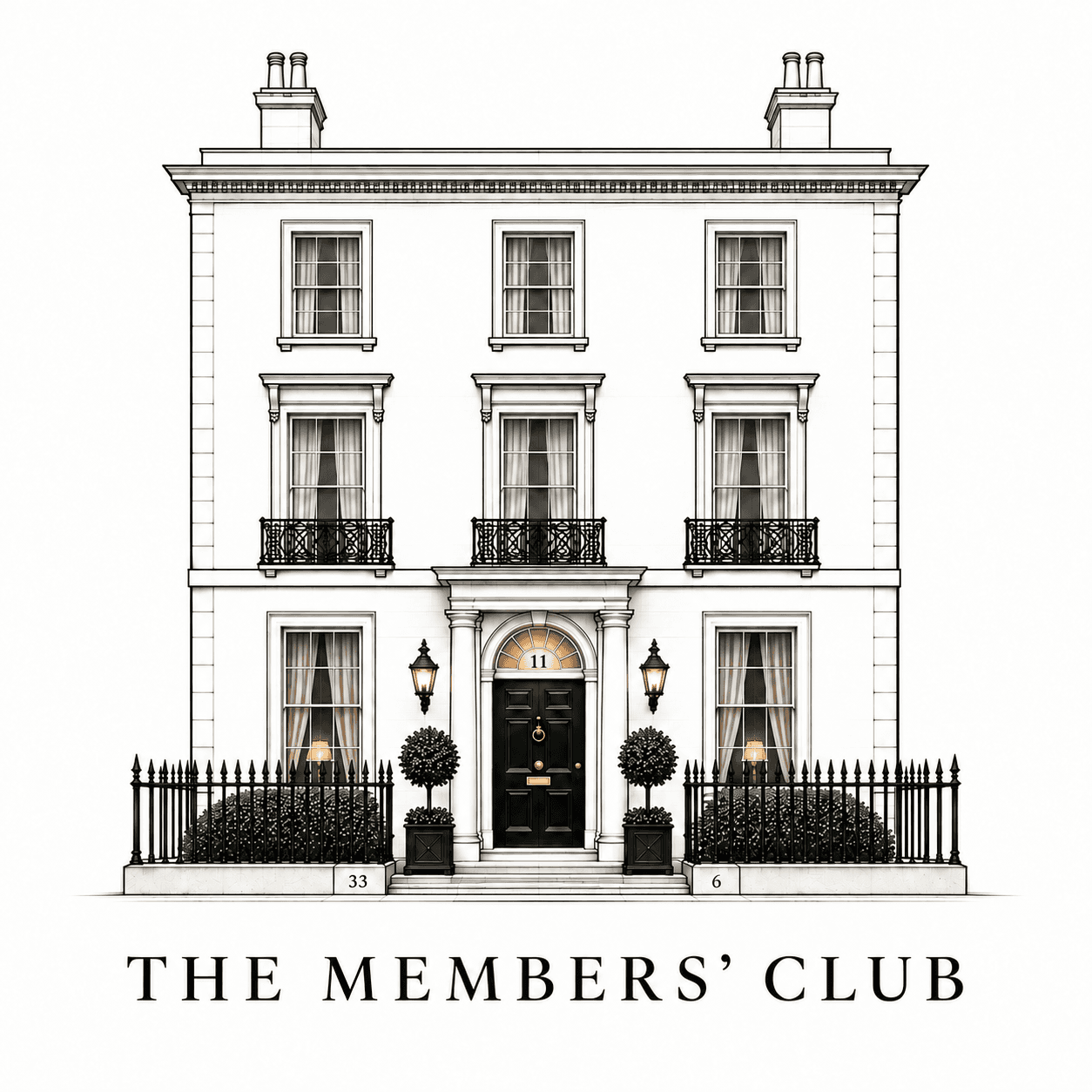 The Members’ Club townhouse logo