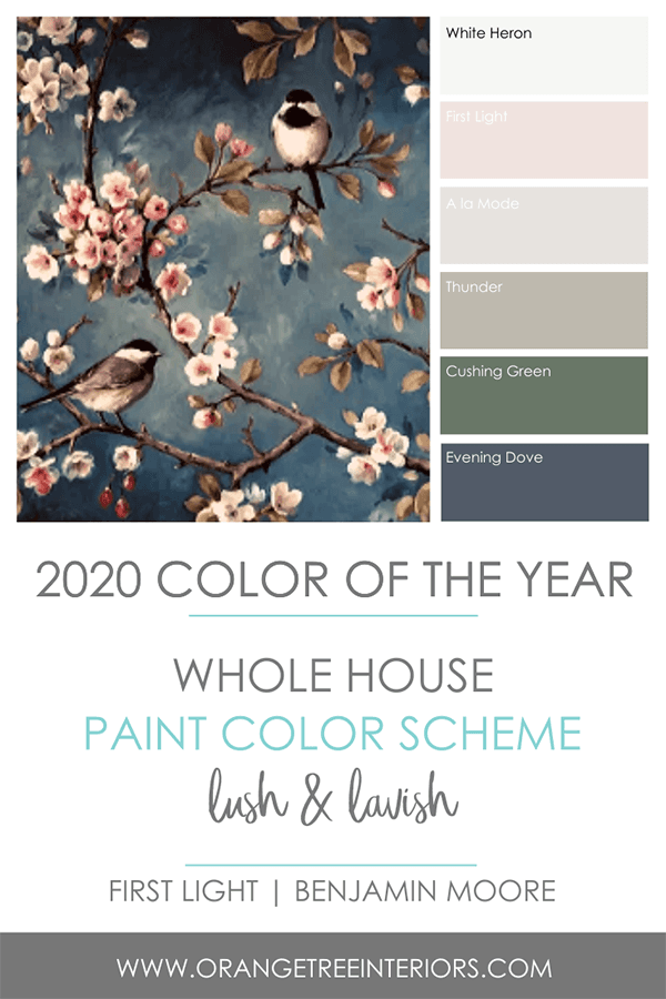 2020 Colour of the Year First Light by Benjamin Moore