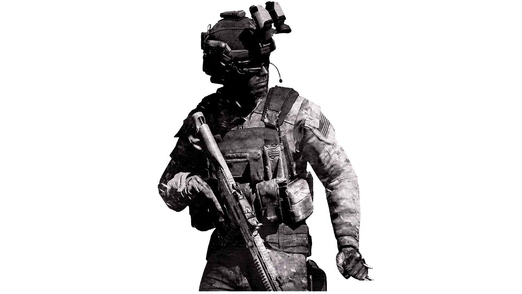 Arma 3 transparent character cutout