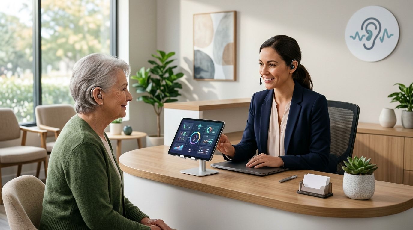 AI Receptionist for Hearing Aid Clinics and Audiologists
