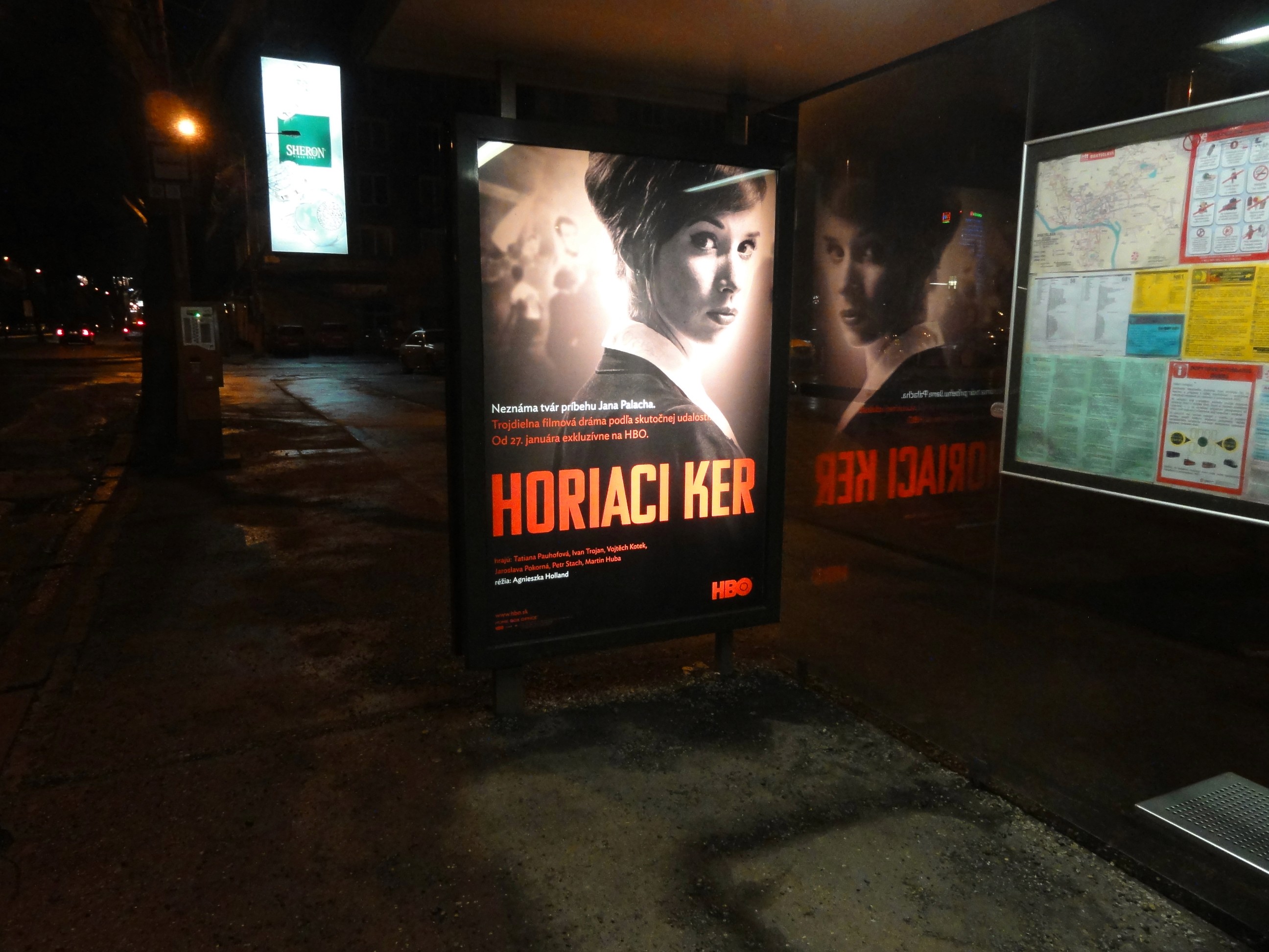 Customized Komu Typeface for HBO’s Award-winning Drama Burning Bush / Hořící keř