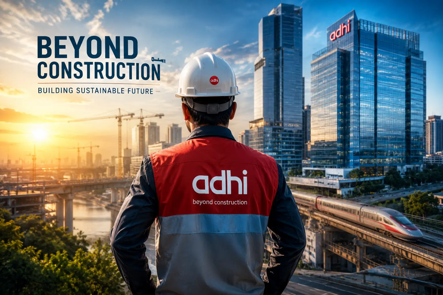 Ilustrasi penyusunan RJPP dan strategi transformasi bisnis Beyond Construction ADHI