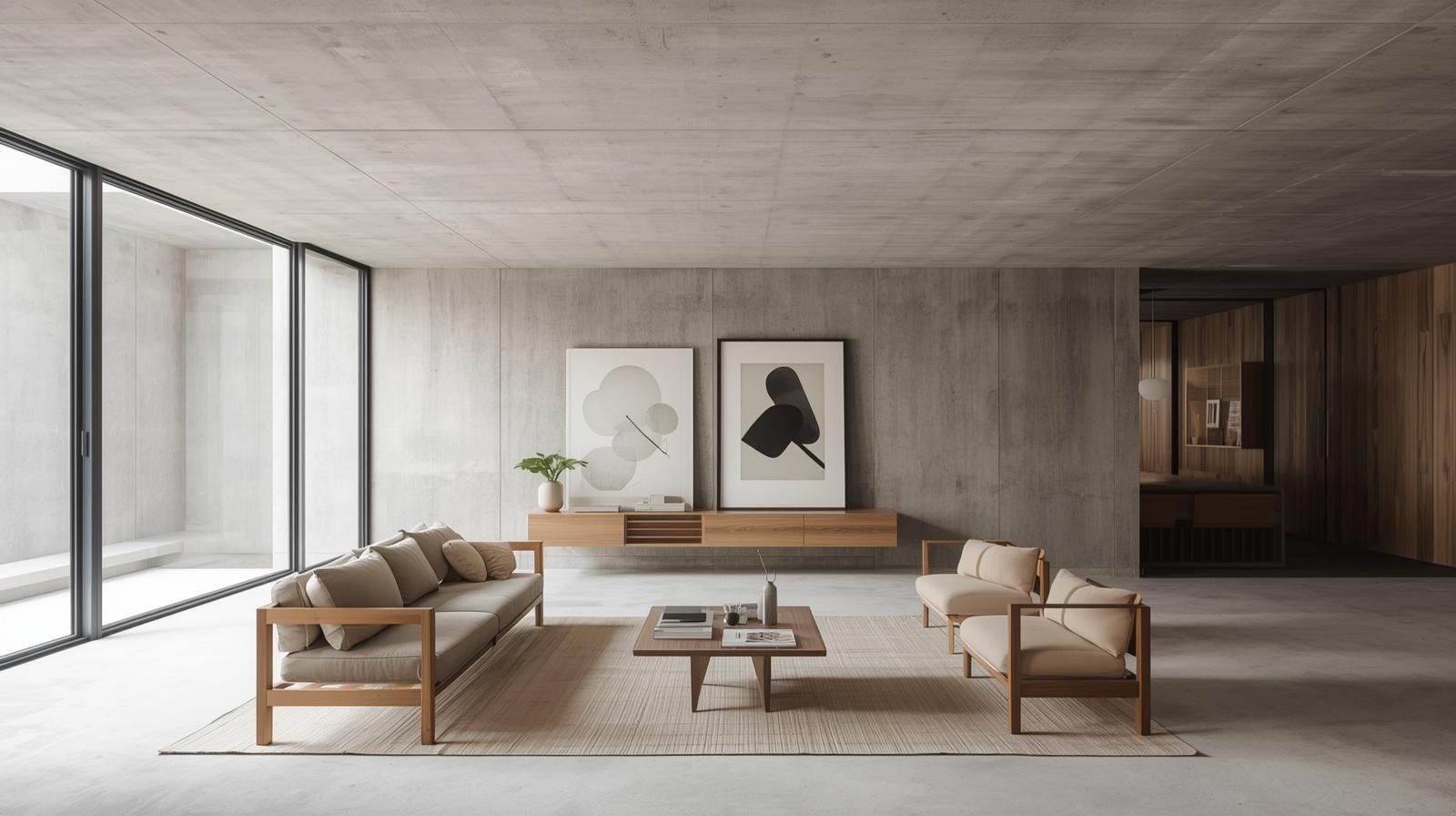 Concrete Retreat House