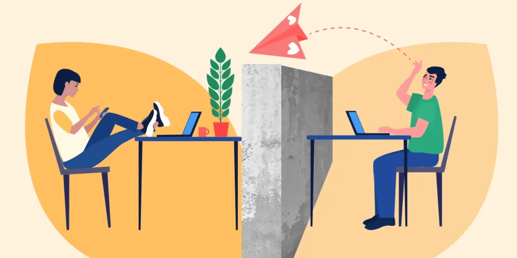 Featured image for blog article "How are office relationships working in the era of remote jobs?"