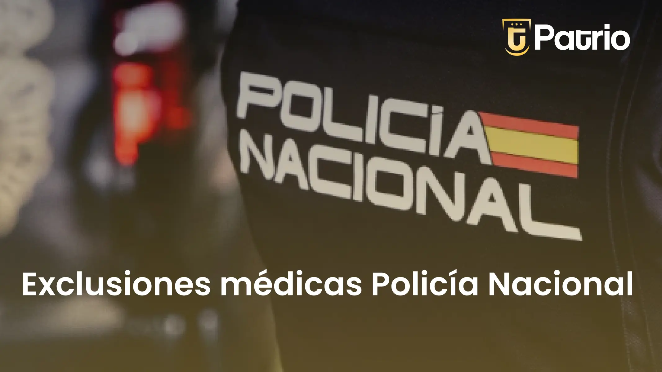 exclusiones medicas policia