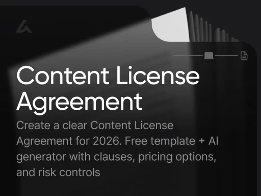 Content License Agreement