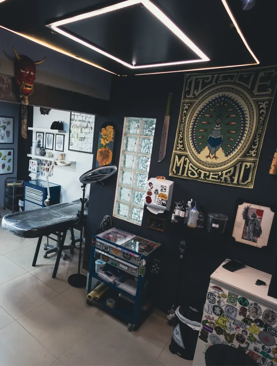 sala de tattoo Dvina Arte
