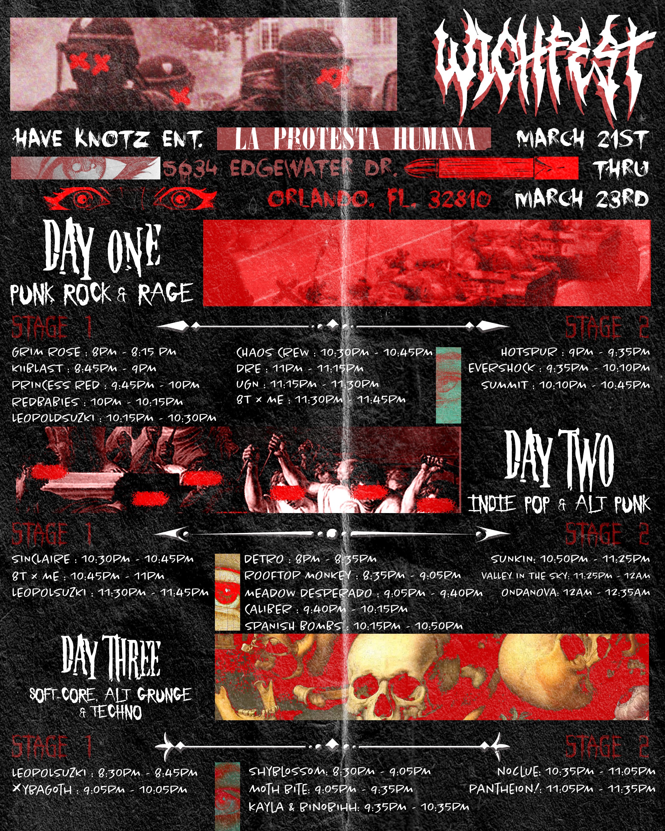 Wichfest Festival Flyer
