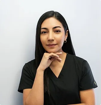 Image of a female dentist