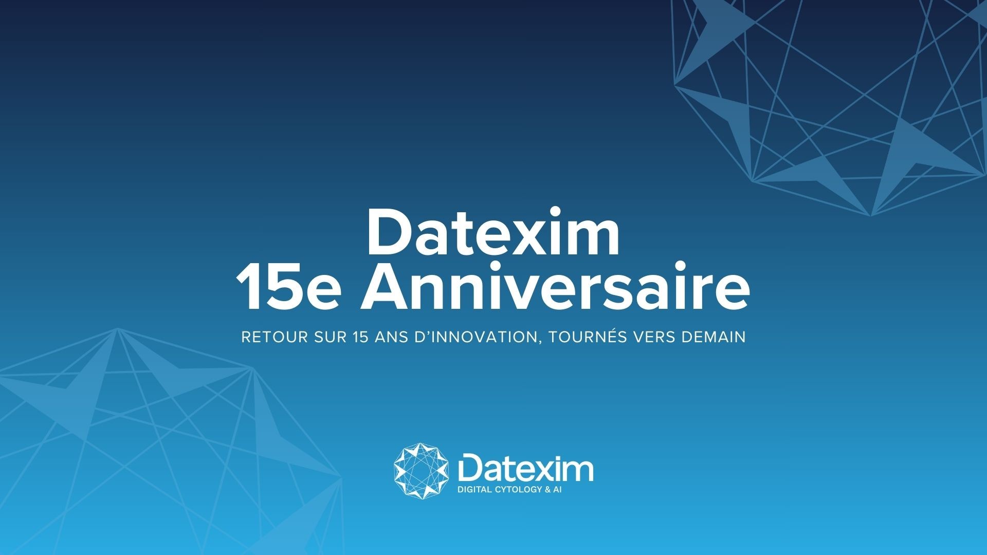 Article célébrant les 15 ans de Datexim et ses prochaines étapes de développement