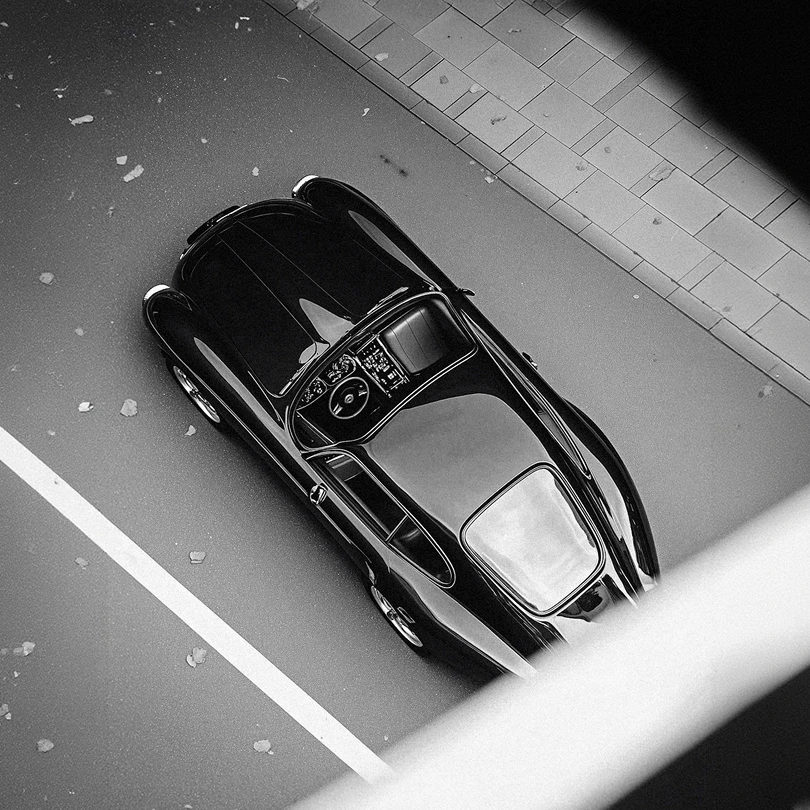 Vintage Car Overhead