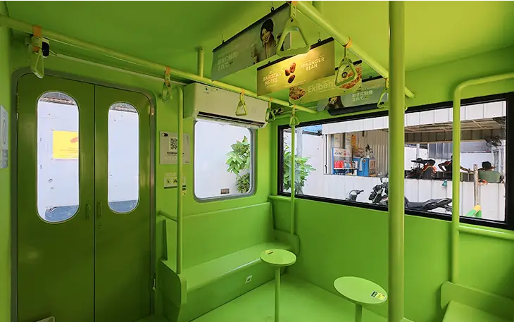 interior coffee shop loopline