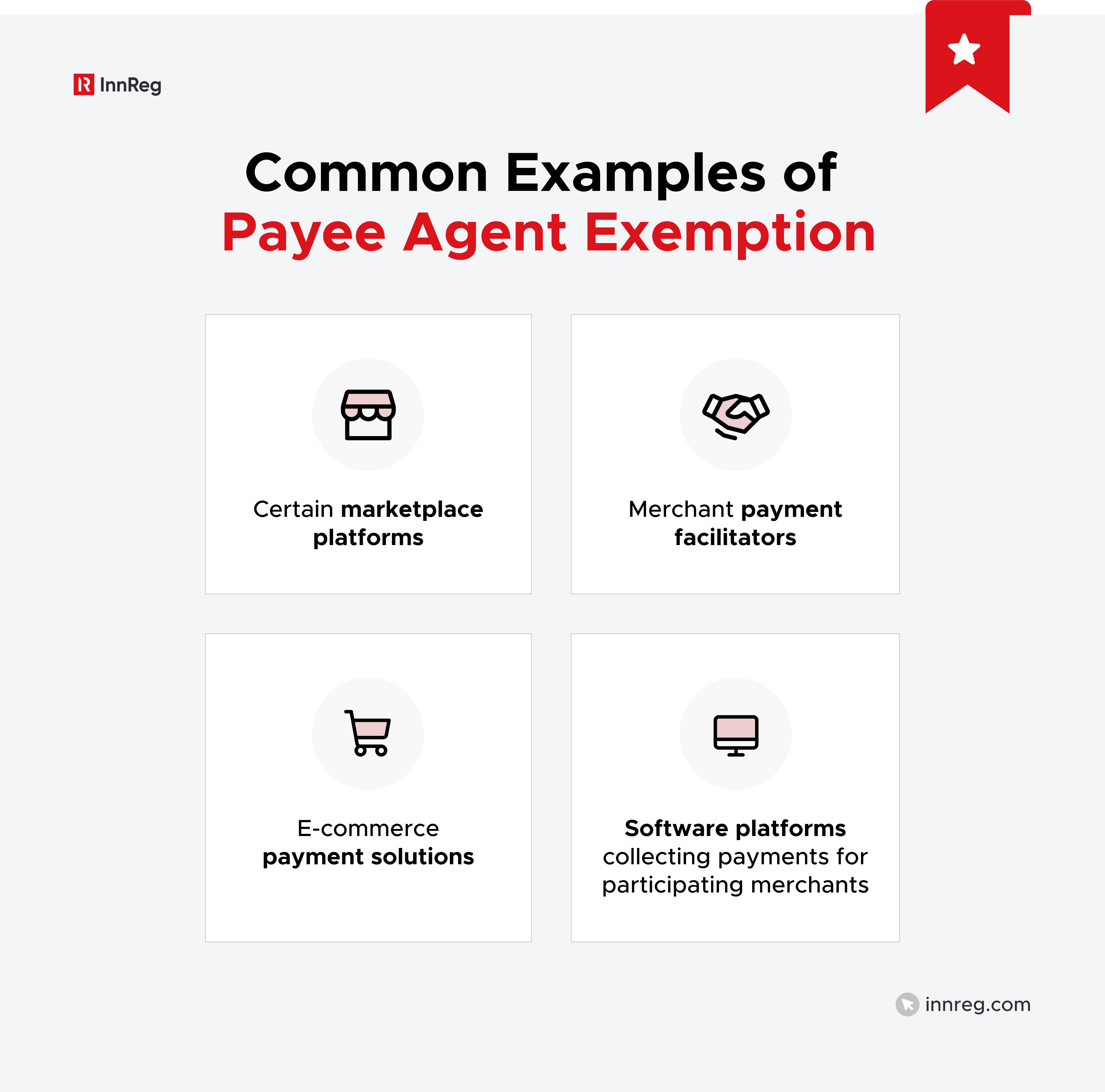 Common Examples of Payee Agent Exemption
