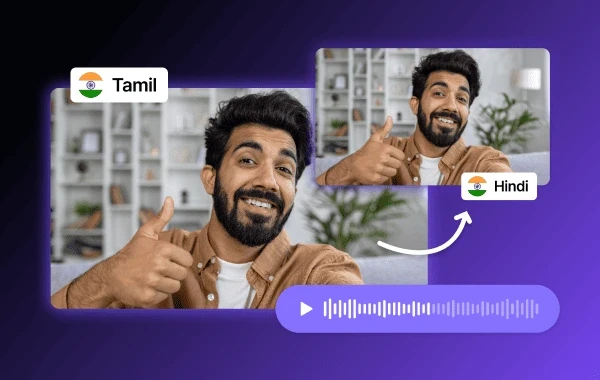 Natural AI Voice for Translated Videos