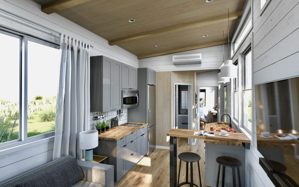 Large Tiny House Size