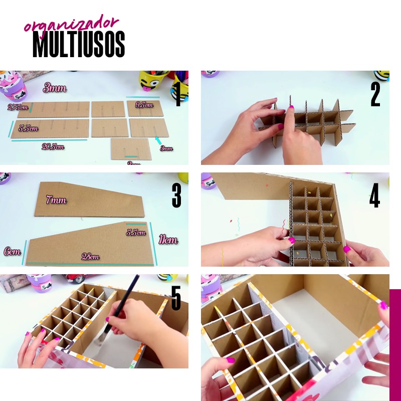 organizador multiusos DIY | Fuente: Google Images
