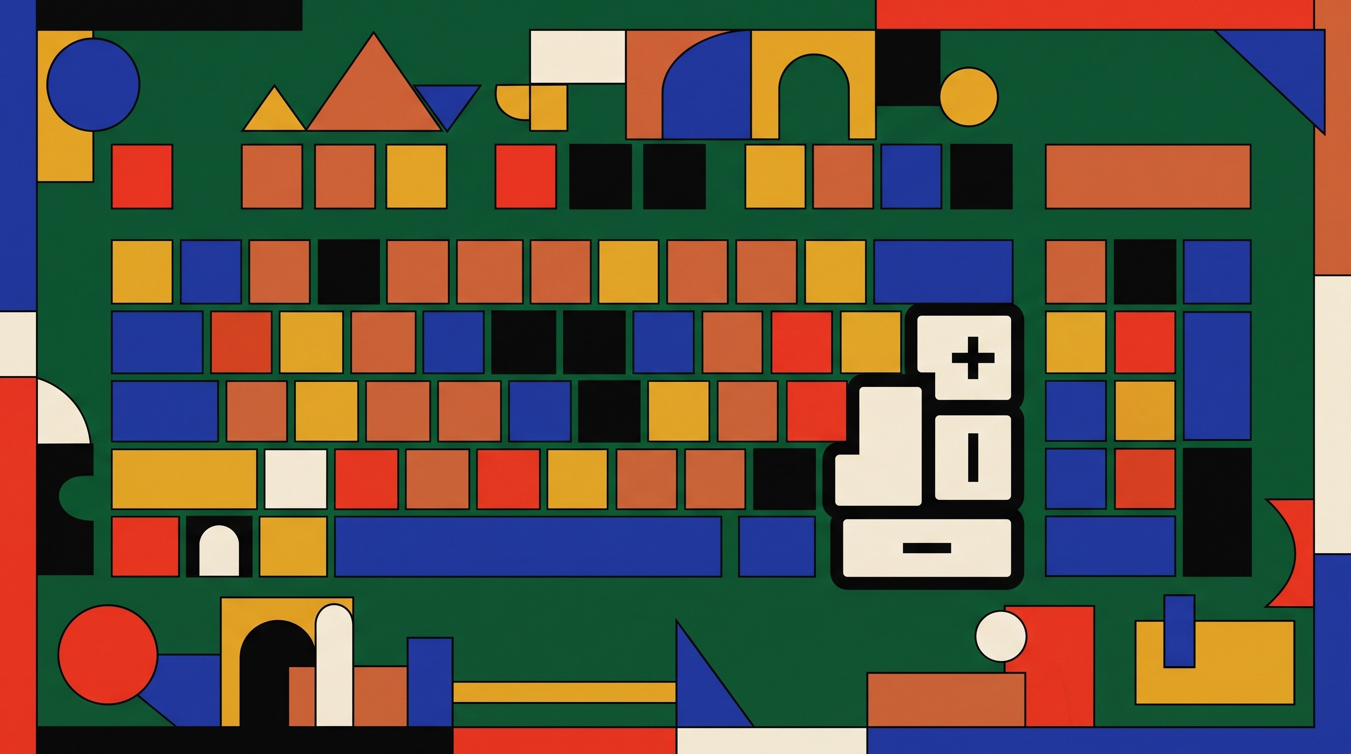 Keyboard with Boolean symbol keys
