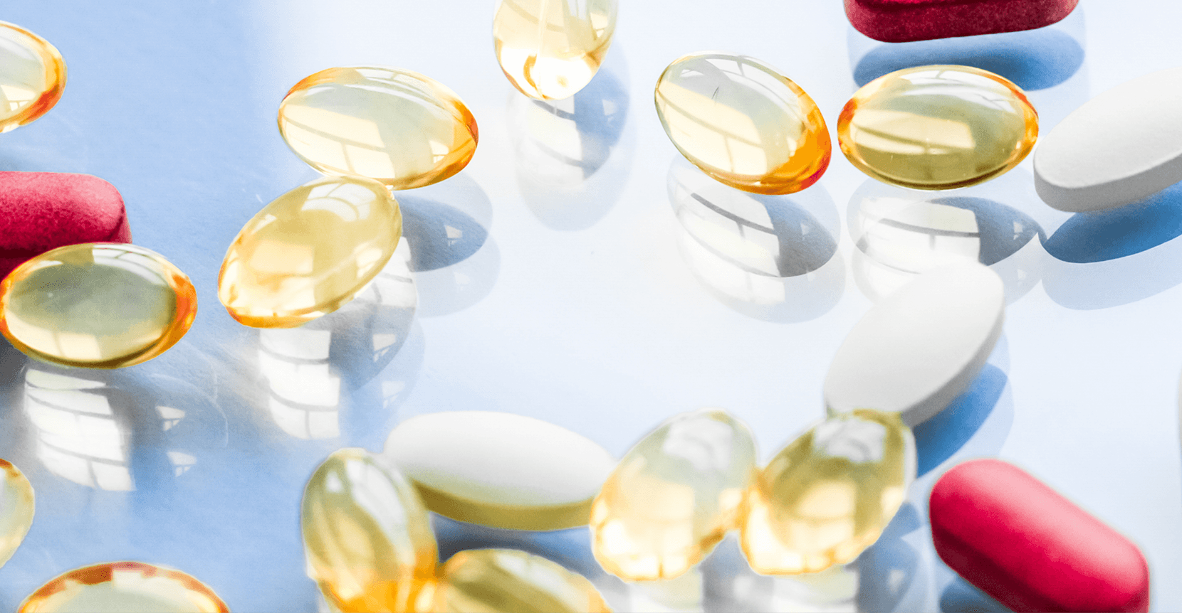 pills on table