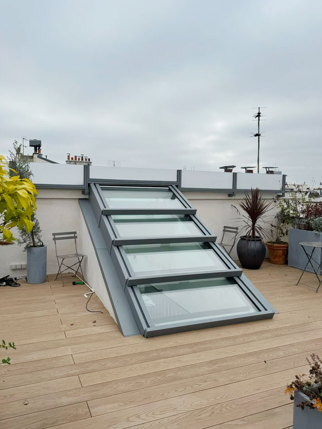 Un puit de lumière en appartement