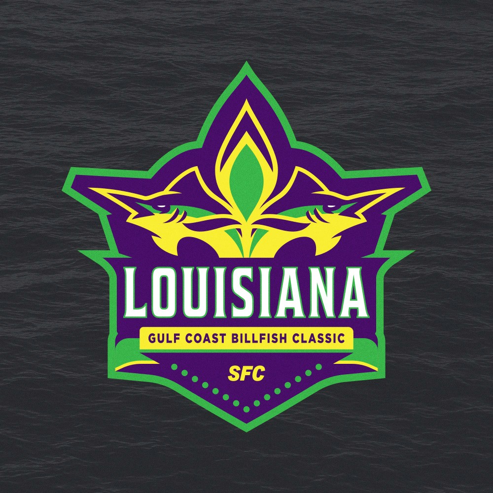 Sports Fishing Championship Louisiana tournament logo.