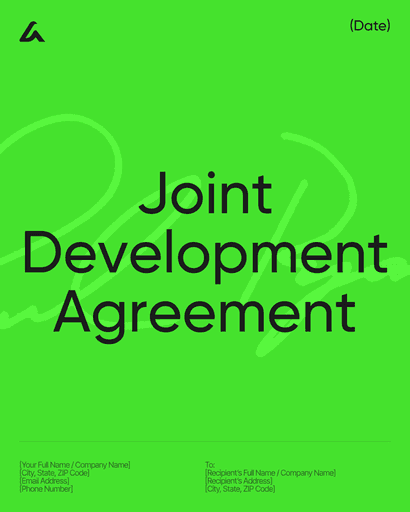 Joint Development Agreement