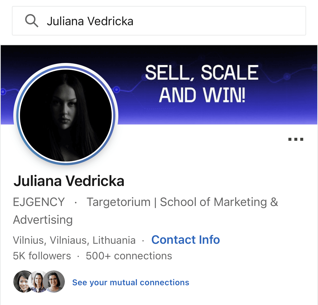 juliana vedricka