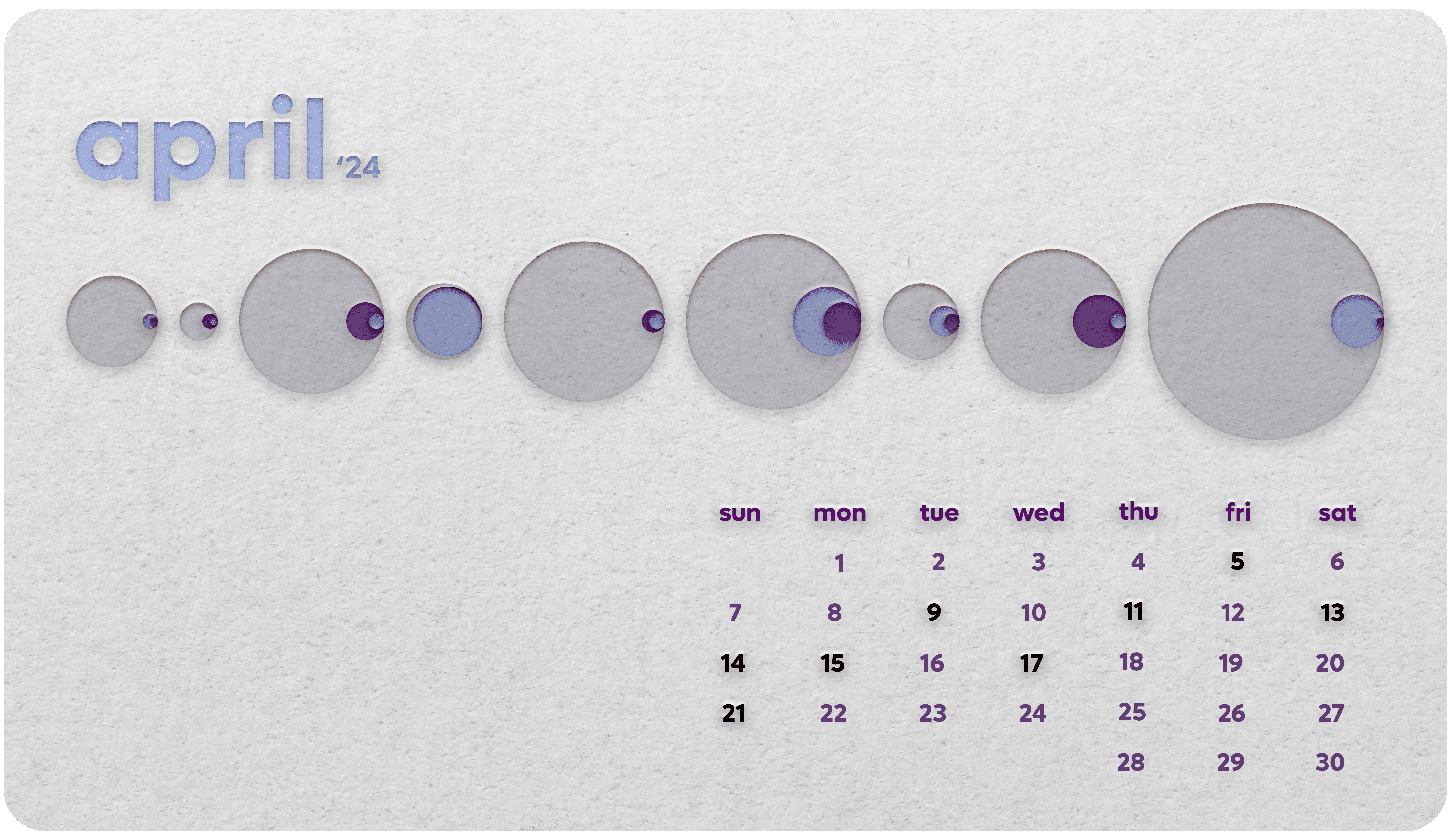 April