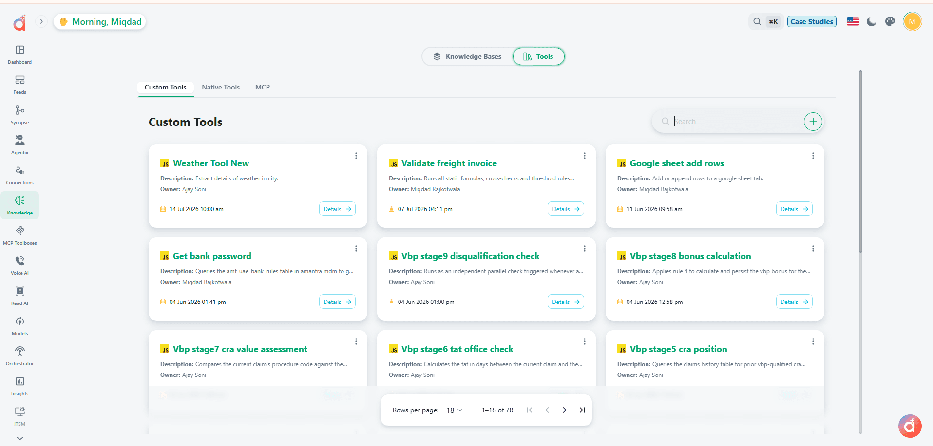 AIRA Hyperautomation product screenshot
