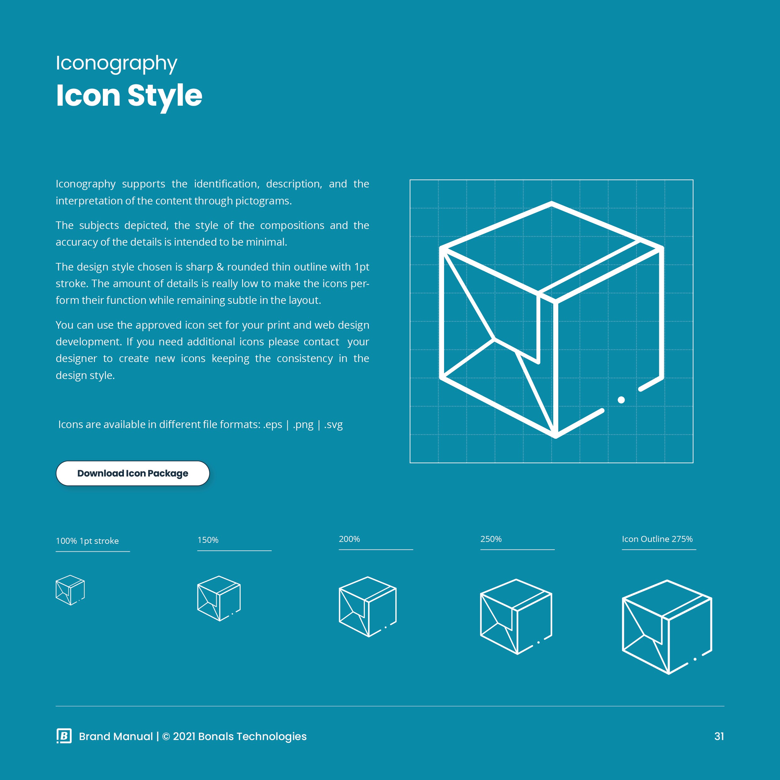 Bonals Iconography Blueprint Specs